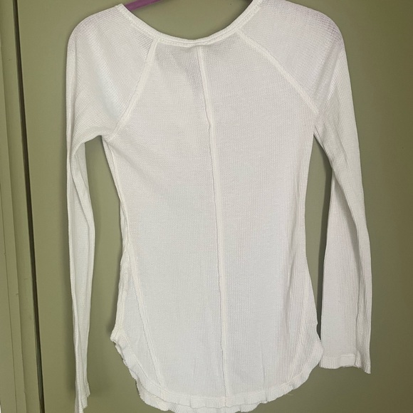 We The Free White Long Sleeve Blouse - Picture 5 of 7